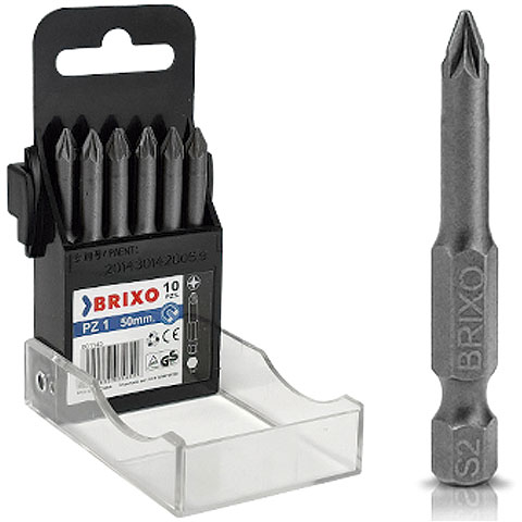 PUNTA DESTORNILLADOR EXTRADURA PZ X 50 MM BL 10 UD.