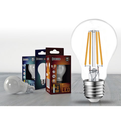 BOMBILLA LED FILAMENTO STANDARD LUZ BLANCA 4000K  E-27