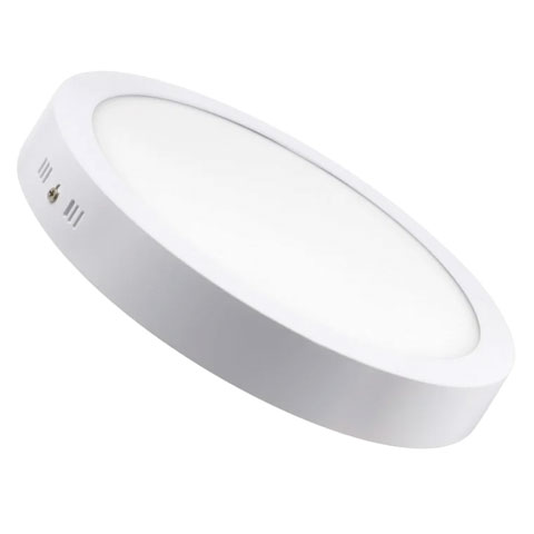 PLAFON LED LUZ FRIA REDONDO 220x32 18W