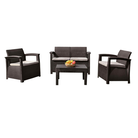 CONJUNTO JARDIN C/ COJINES ANTRACITA PORTICHOL