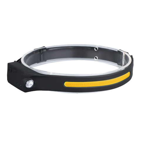 LINTERNA CABEZA RECARGABLE 3W C/SENSOR 1 COB+XPE BRIXO