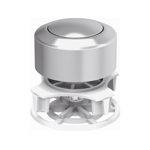 PULSADOR DESCARGADOR T/BAJO CROMADO BRIXO