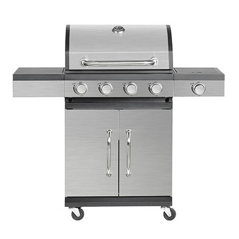BARBACOA GAS C/HORNO INOX. 4+1 QUEMADORES GARDEN DE LUXE