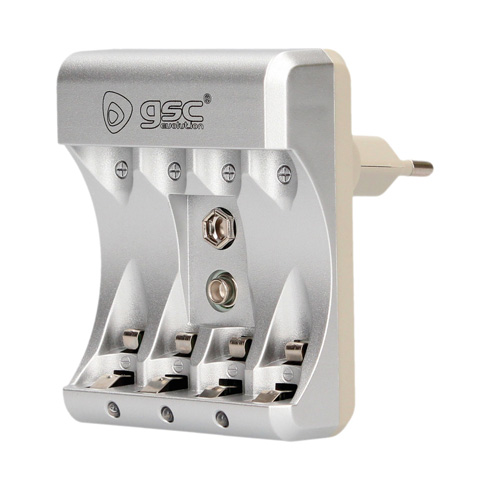 CARGADOR PILAS RECARGABLES