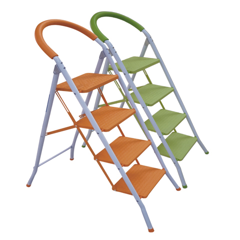 TABURETE 4 PELDAÑOS COLORES SURTIDOS