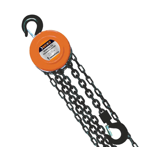 POLIPASTO CON CADENA 3M-1TONELADA