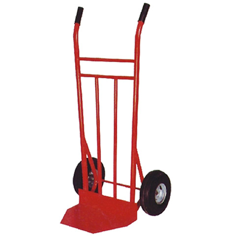 CARRETILLA CAJAS RUEDA NEUMATICA