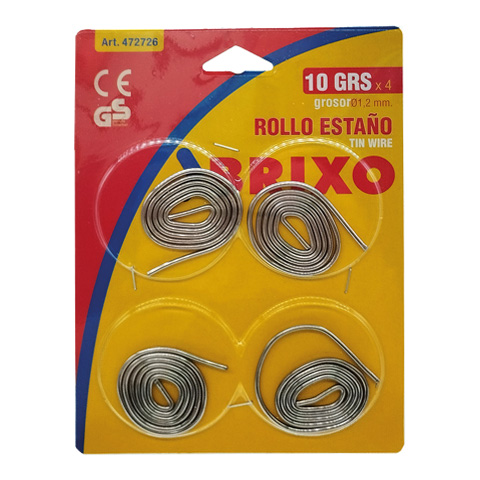 ESTAÑO BLISTER 4 ROLLITOS